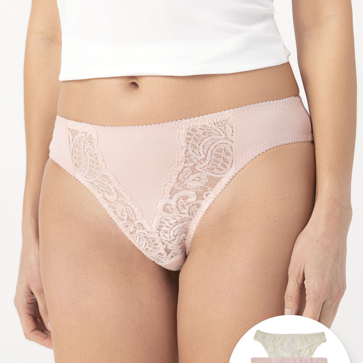 FORMAS INTIMAS - Panty Mujer Palo De Rosa Claro FI 96588