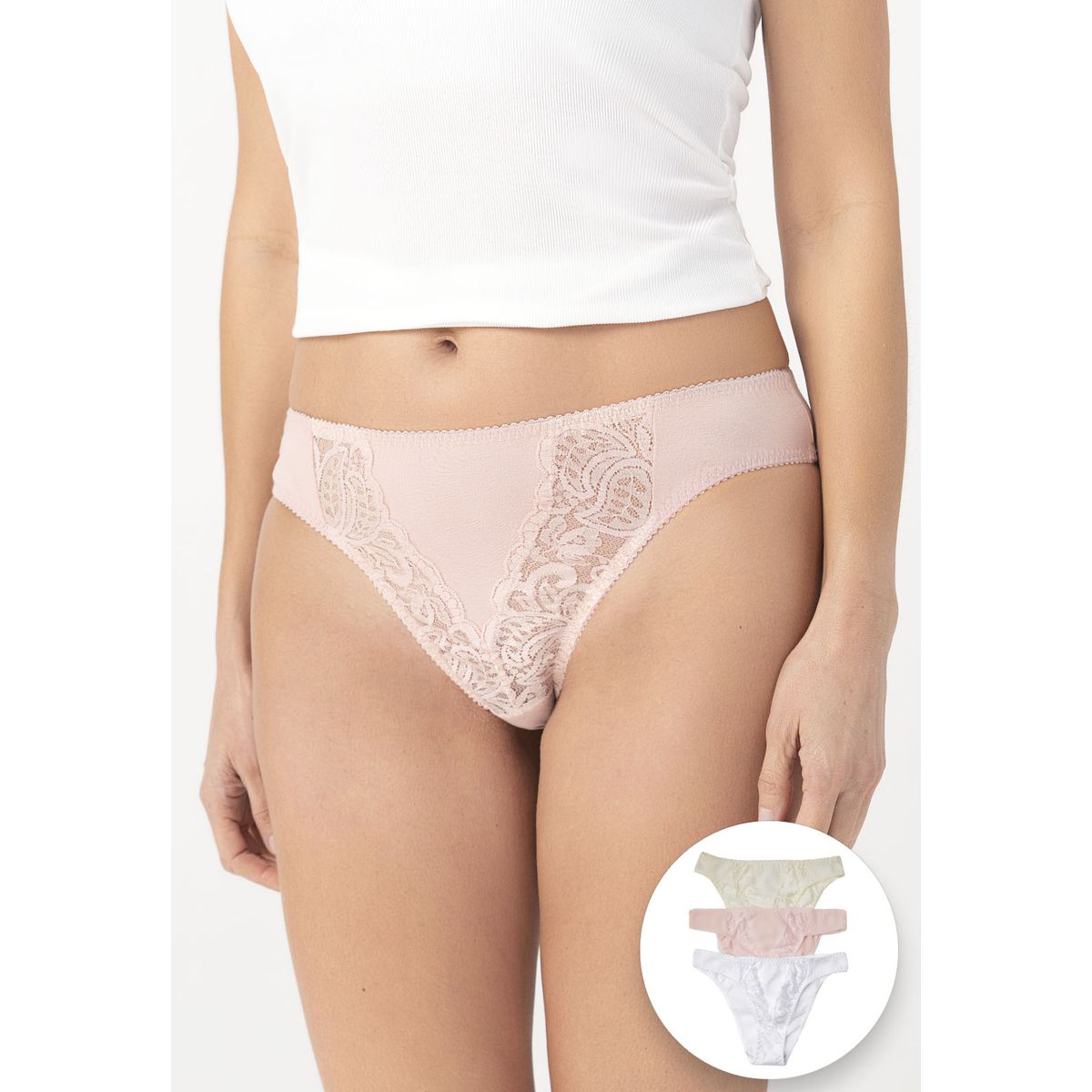 FORMAS INTIMAS - Panty Mujer Palo De Rosa Claro FI 96588