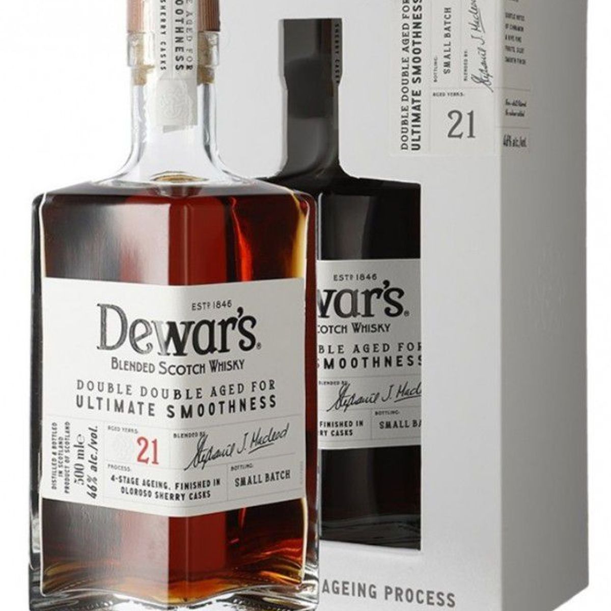 GENERICO - WHISKY DEWARS´S 21 AÑOS ULTIMATES SMOOTHNESS 500 ML
