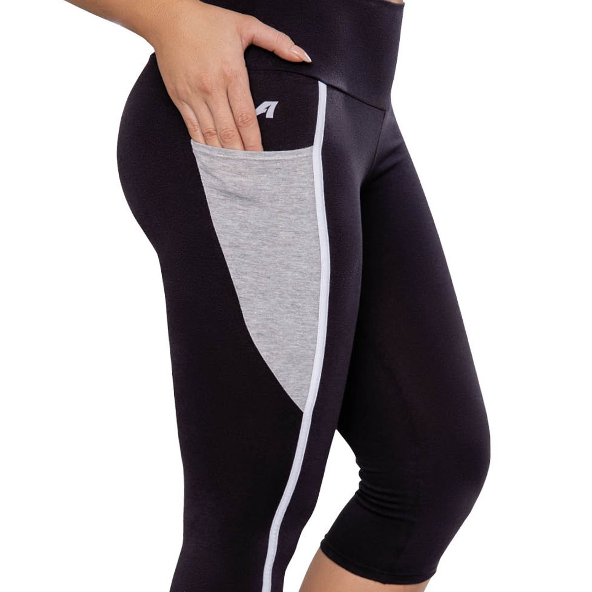 FORMAS INTIMAS - Capri Mujer Negro FI 89866