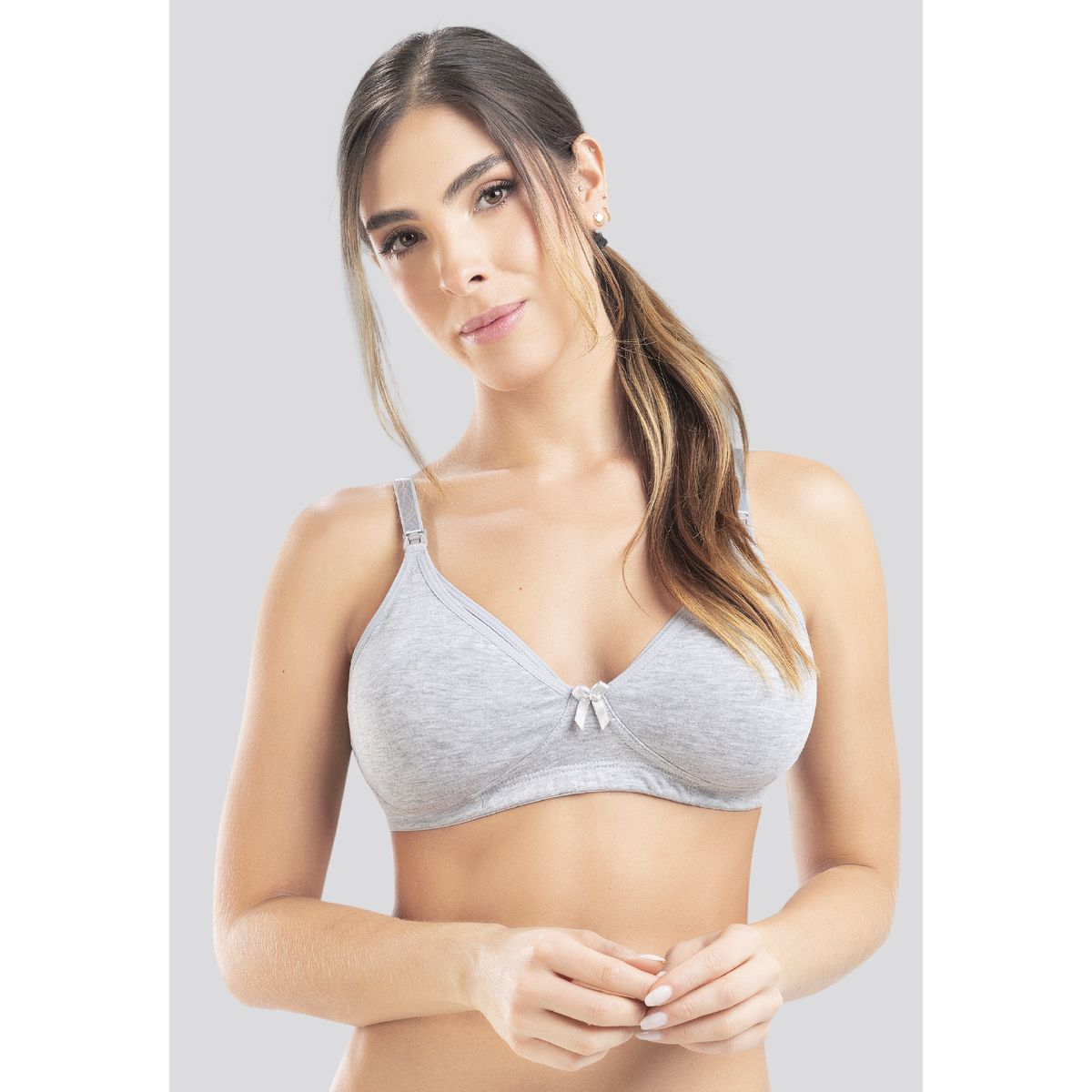 FORMAS INTIMAS - Brasier Mujer Gris Jaspe FI 96392
