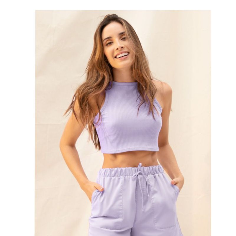 RUTTA - Crop Top Mujer Lila Rutta 92720