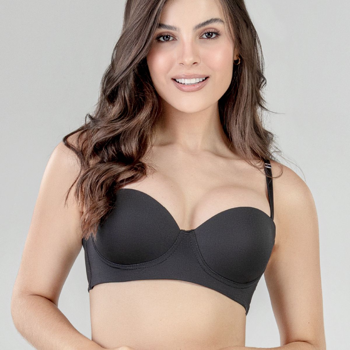 FORMAS INTIMAS - Brasier Mujer Negro FI 96475