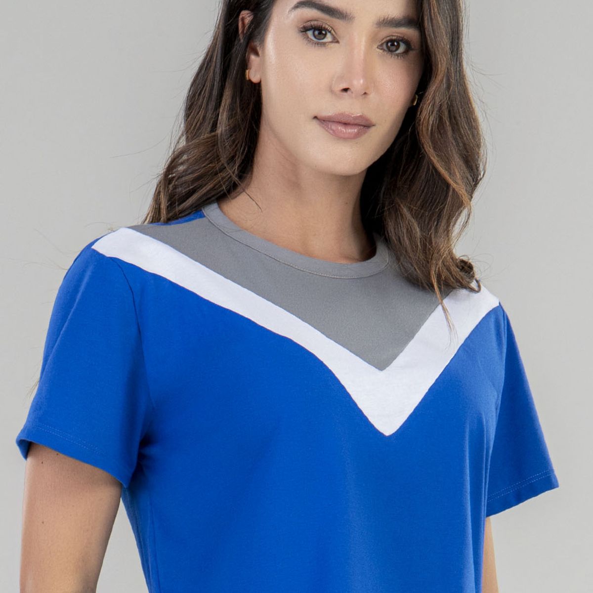FORMAS INTIMAS - Camiseta Mujer Azul Rey FI 3112
