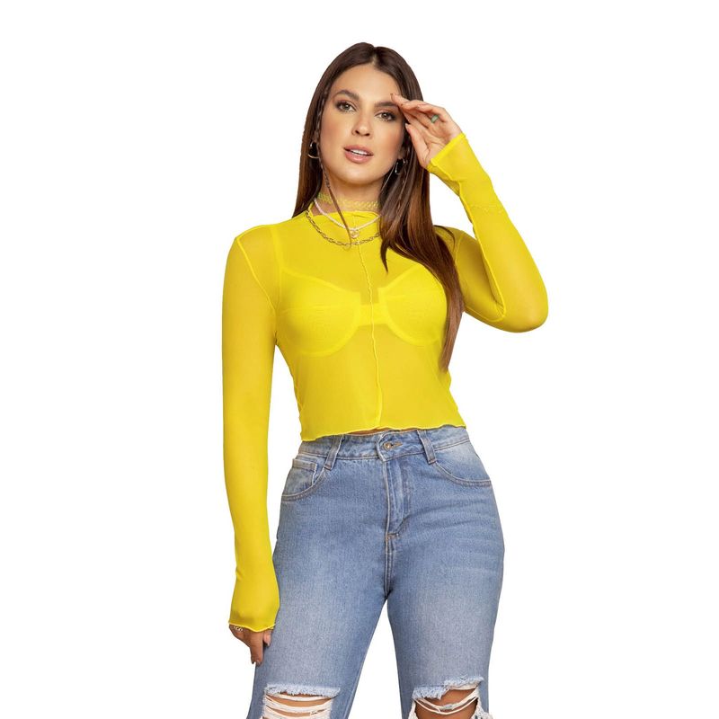 ATYPICAL - Camiseta Mujer Amarillo Atypical 9590