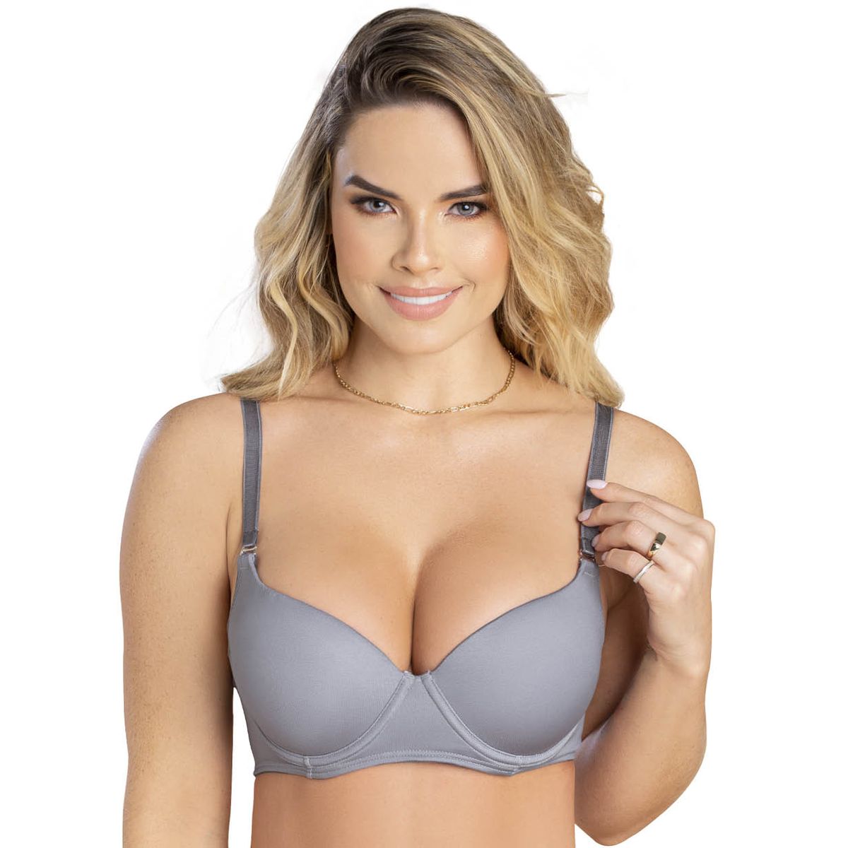 FORMAS INTIMAS - Brasier Mujer Gris FI 71702