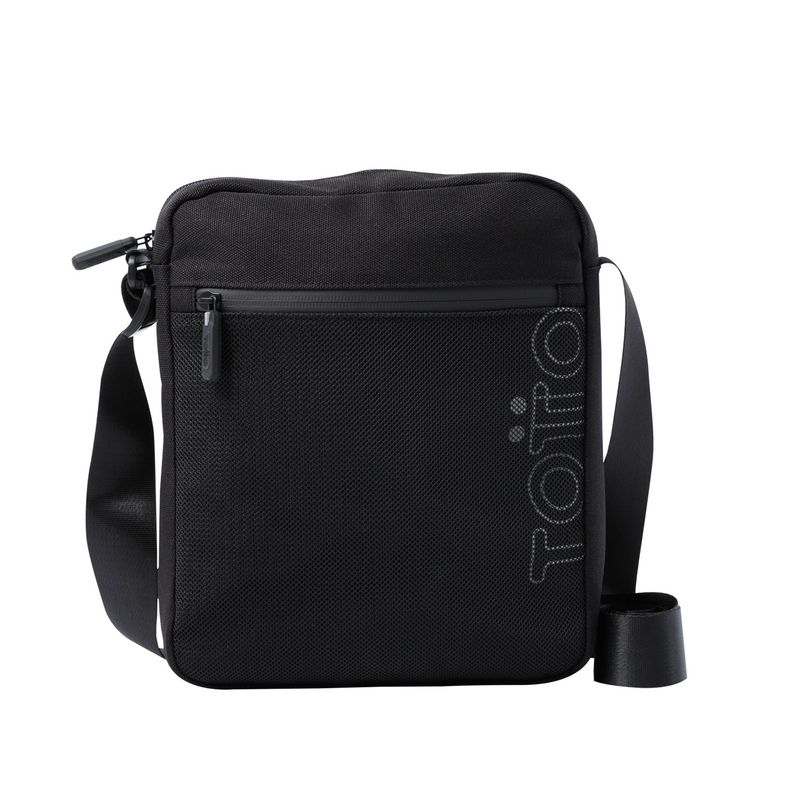 TOTTO - Bolso Hombre Porta Tableta 10" Pastizal 2.0 Negro