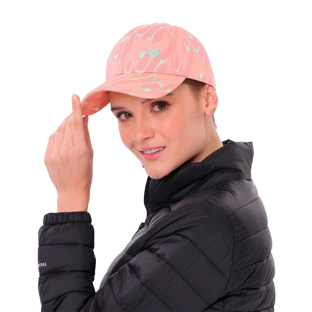 TOTTO - Gorra Para Mujer  Beisbolera Prespa Rosada