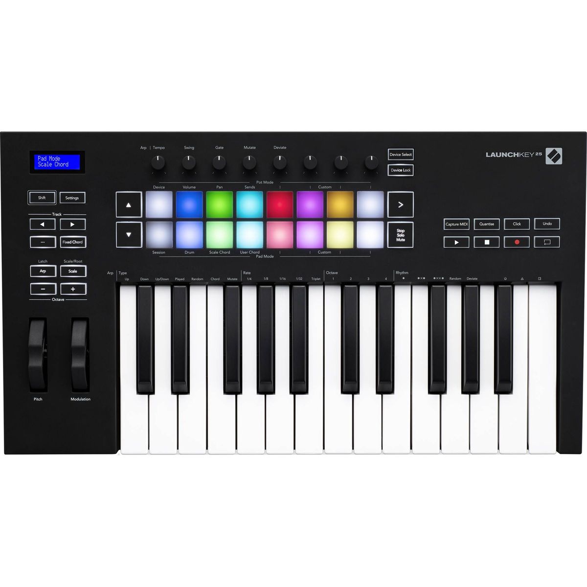 ARTURIA - Novation Launchkey 25 MK III Controlador MIDI – USB