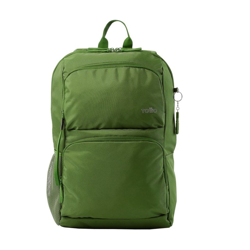 TOTTO - Morral Universitario Porta PC 14" Cloud Verde Hombre