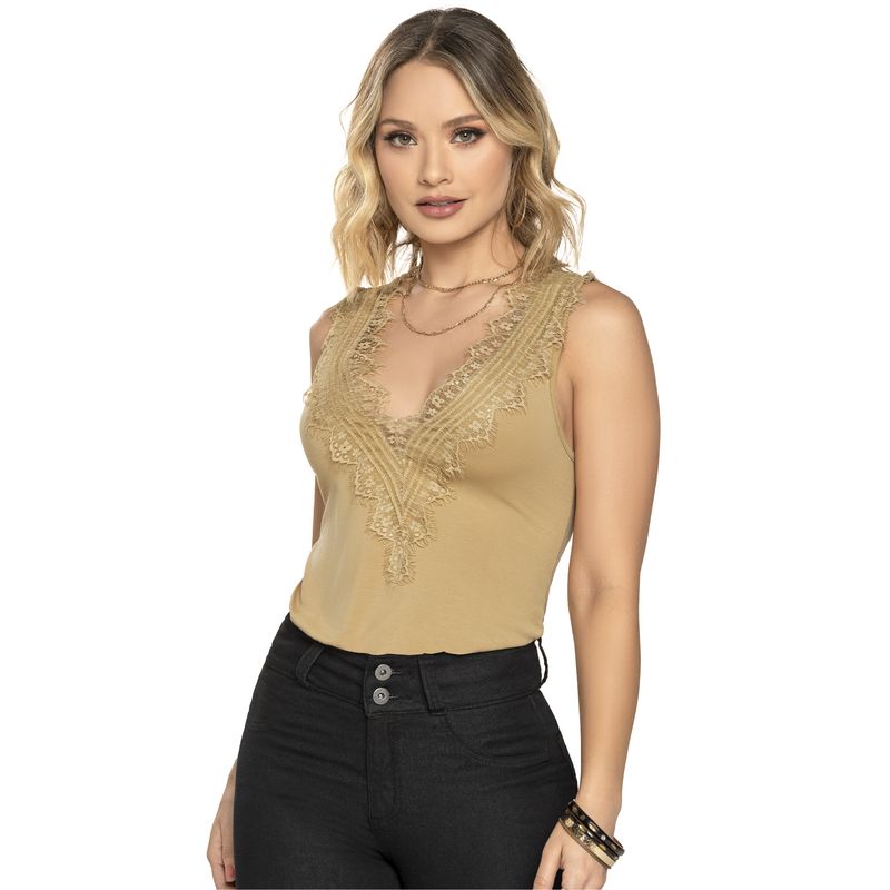 MARKETING PERSONAL - Camiseta Mujer Caramelo Mp 4734