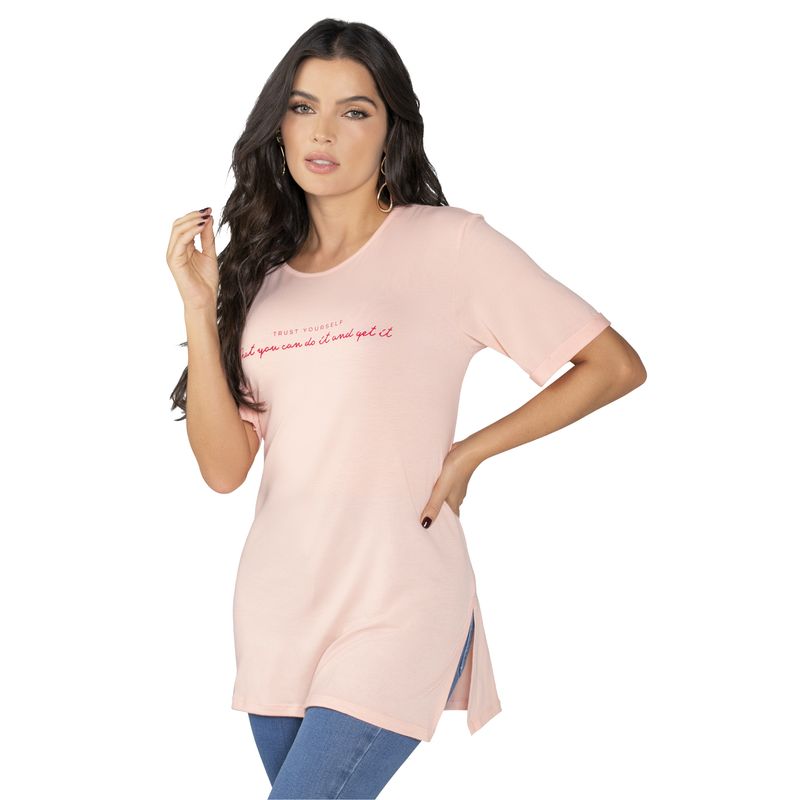 MARKETING PERSONAL - Blusón Mujer Palo De Rosa Mp 5130