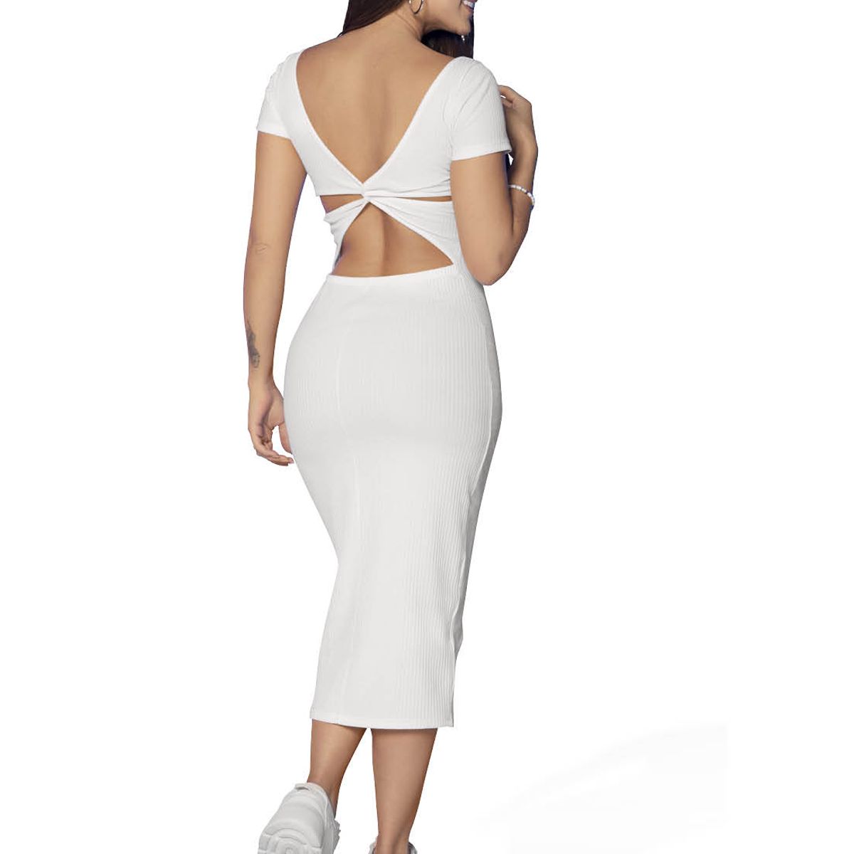 ATYPICAL - Vestido Mujer Marfil Atypical 4538