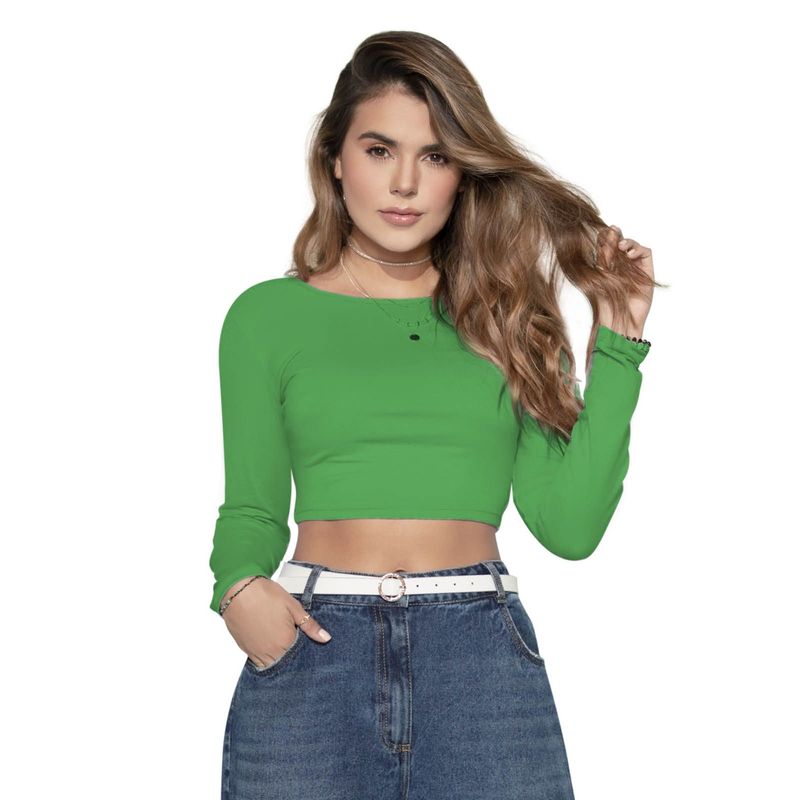 RUTTA - Crop Top Mujer Verde Antioquia Rutta 9749