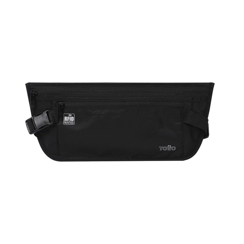 TOTTO - Canguro Viaje Security con RFID blocker Negro
