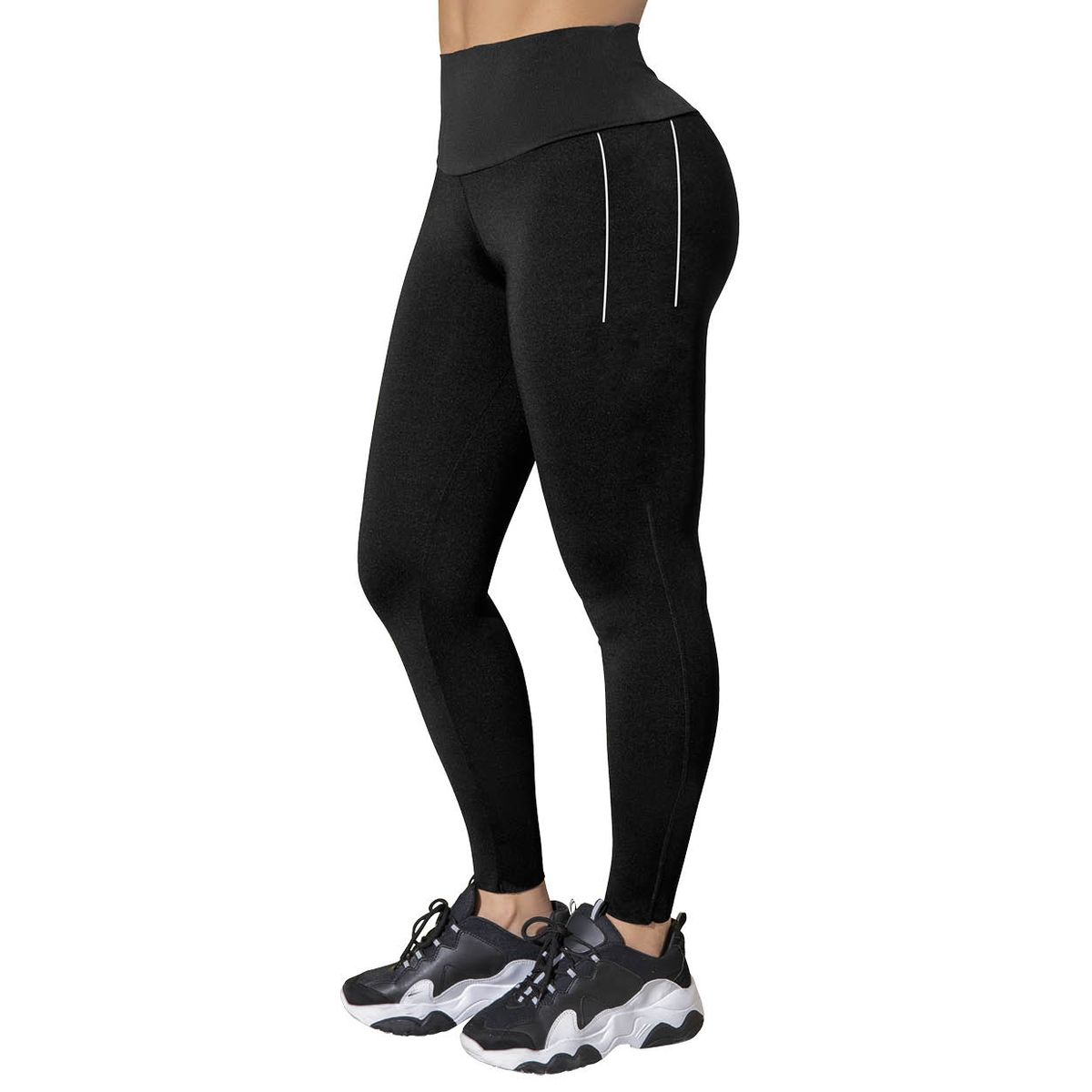 FORMAS INTIMAS - Legging Mujer Negro FI 9597