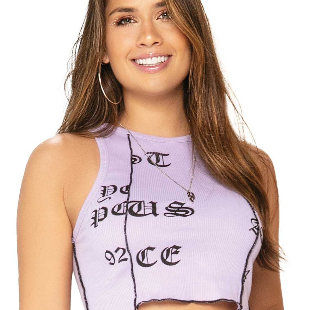 ATYPICAL - Camiseta Mujer Lila Atypical 34739