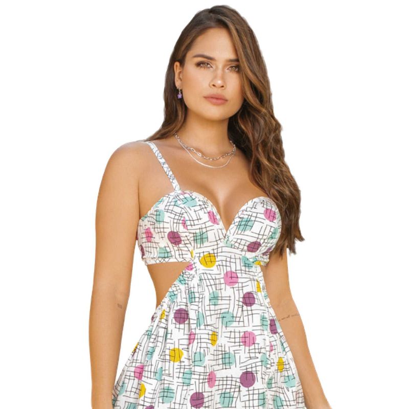 ATYPICAL - Vestido Largo Mujer Multicolor Atypical 91864