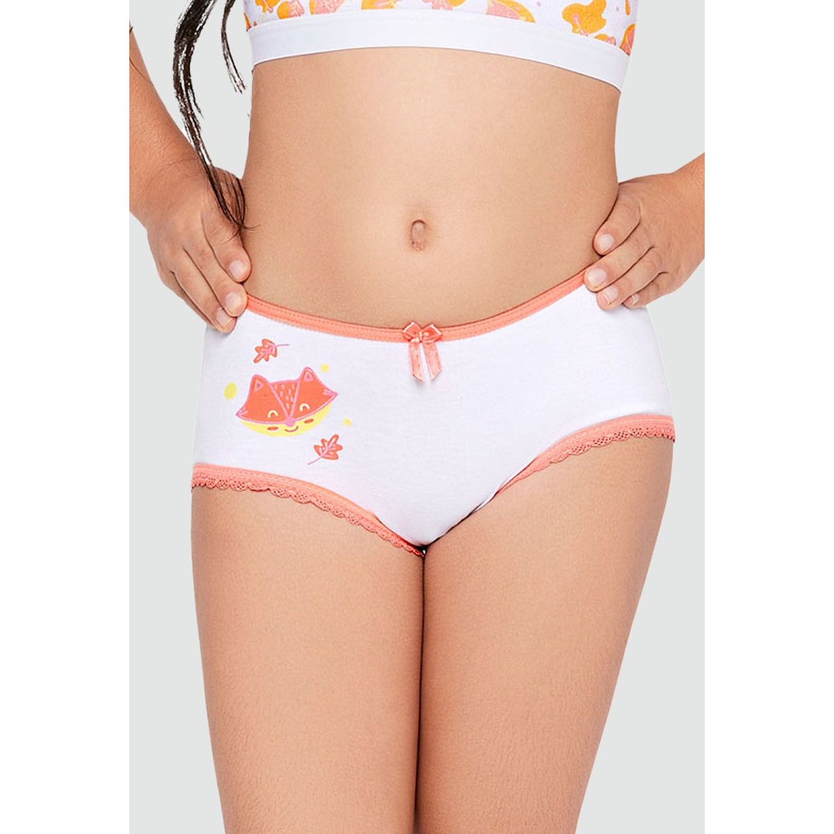 FORMAS INTIMAS - Cachetero Paq X2 Infantil Mandarina FI 87472