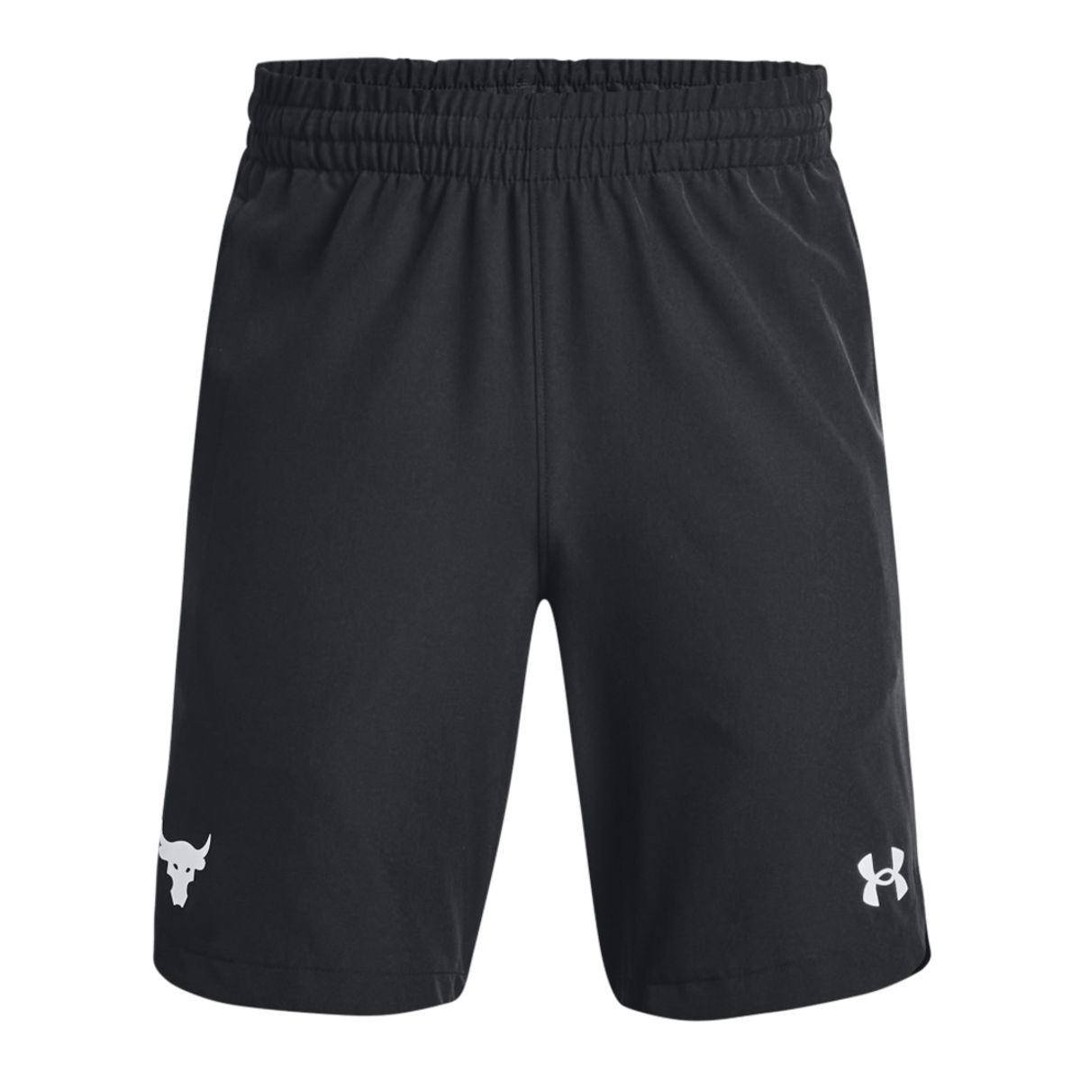 UNDER ARMOUR - Short Niño Pjt Rock B S Woven S Negro UNDER ARMOUR