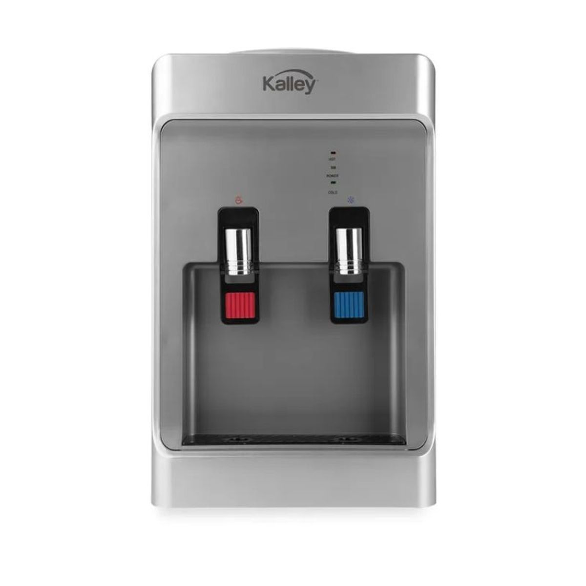KALLEY - Dispensador de agua KALLEY de mesa para botellón K-DAM Gris