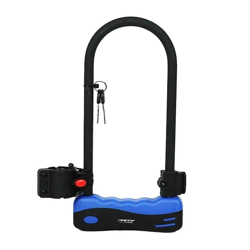 GW - Candado Gw De Seguridad U Lock Para Bicicleta Y Moto Acero