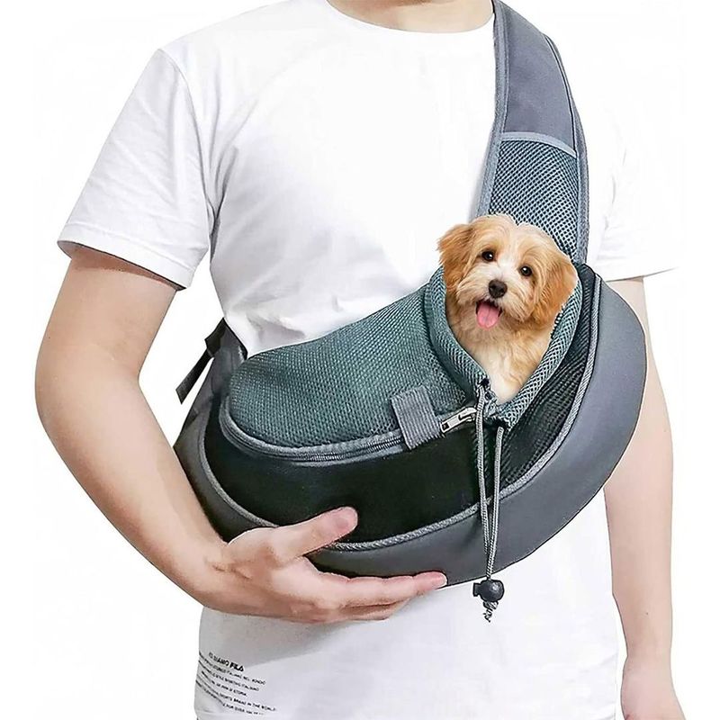 GENERICO - Cargador Bolso Maleta Canguro Mascotas Perros L