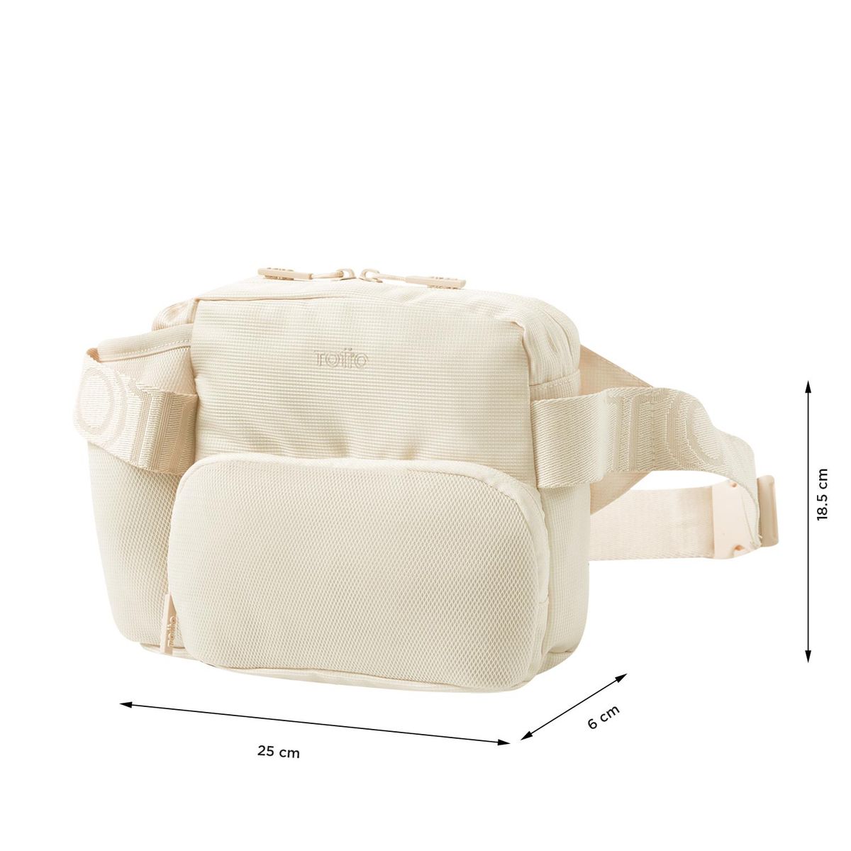 TOTTO - Canguro Mesh Run Multifuncional Terreo