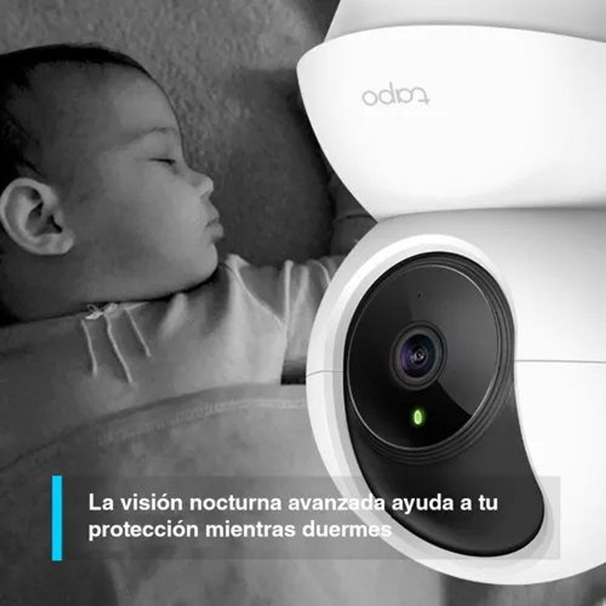 TP LINK - Cámara De Seguridad 1080p Tp-link Tapo C200 Visión Nocturna