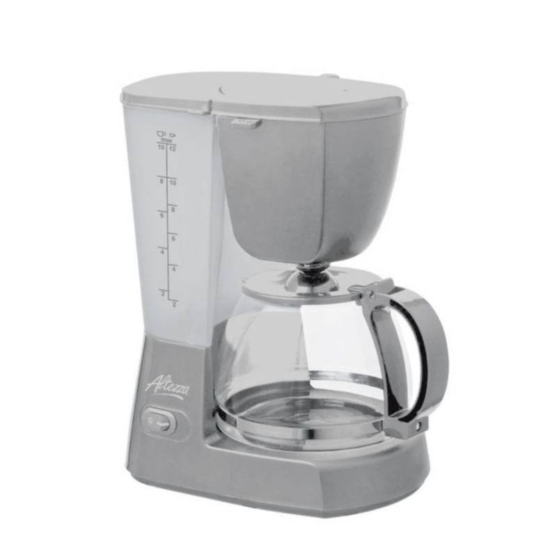 ALTEZZA - Cafetera Eléctrica Altezza 12 Tazas ACM-5309 Gris