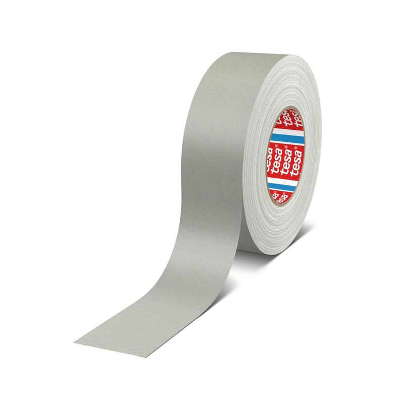 TESA - Cinta Gaffer Especial Mate 50mm X 50m Gris Plata