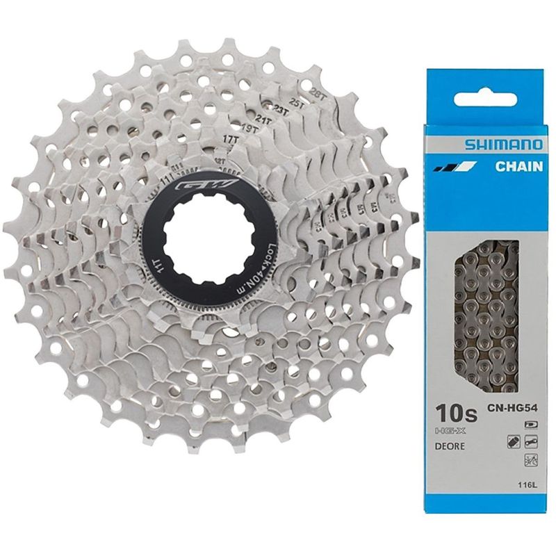 GW - Pacha Gw Cadenilla Bicicleta Shimano 11-32 Hg54 10v Casset