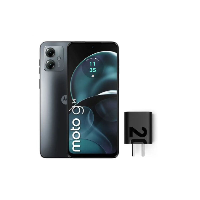 MOTOROLA - Motorola Moto G14 128 GB 4 RAM Gris acero