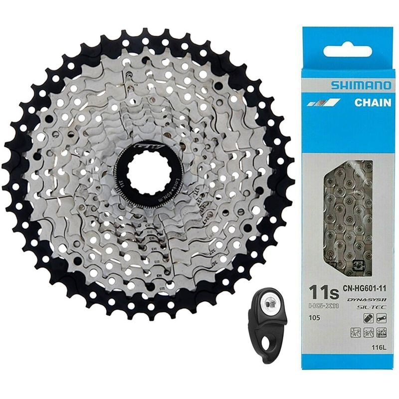GW - Pacha Gw cadenilla Shimano Bicicleta Cassette 11v11-42 Hg701