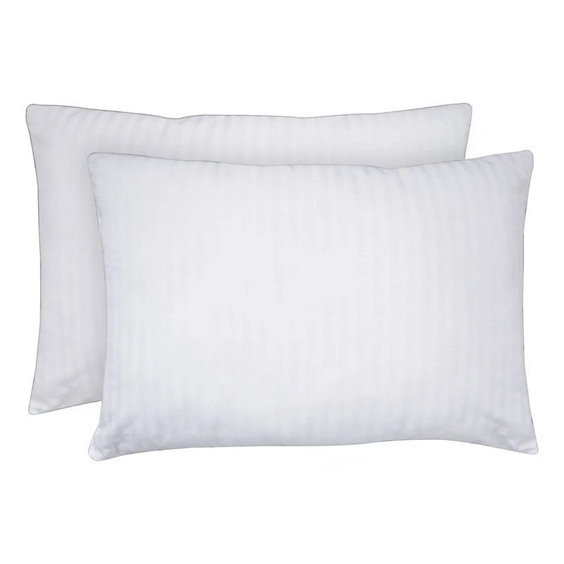 KAMUCHY - Almohadas Set X 2 Kamuchy Silver 70 X 50 Cm Color Blanco