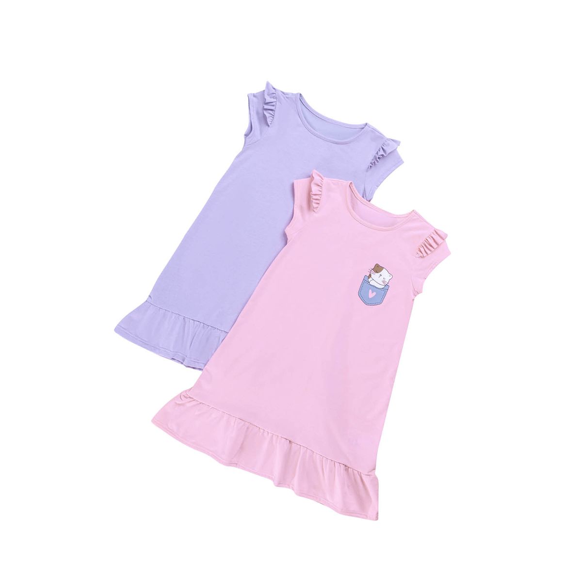 MARKETING PERSONAL - Vestido Paq X2 Infantil Multicolor Mp 1156
