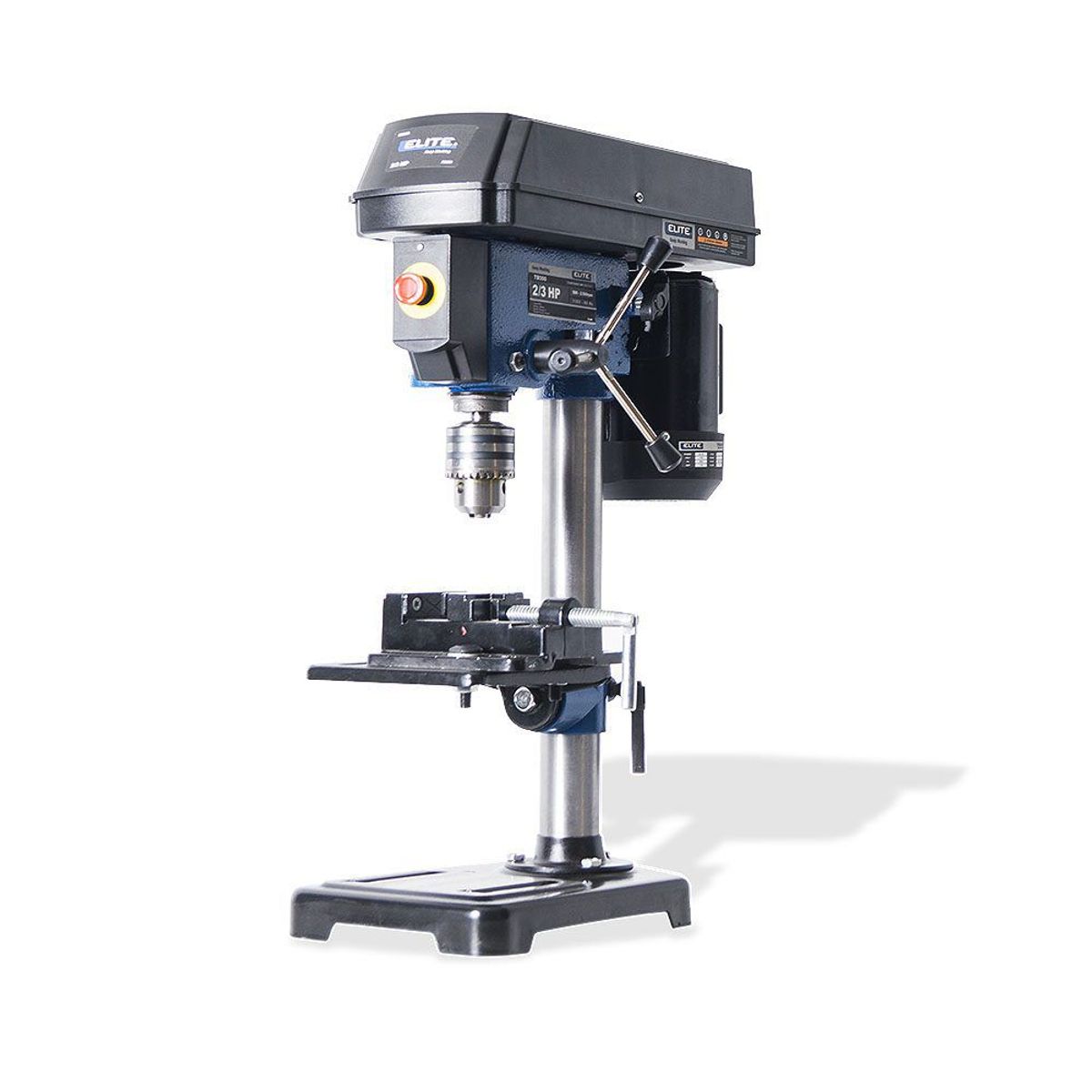 ELITE - TALADRO DE ARBOL 550W MANDRIL 5/8" 16 VELO RPM 260