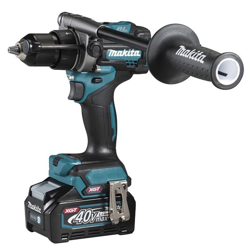 MAKITA - TALADRO PERCUTOR 40V 1/2" 2 BATERIAS 4AH CARGADOR