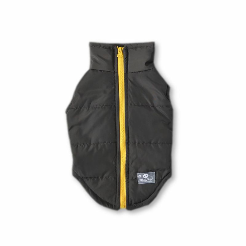 WAWAW - Chaleco para perro  talla XL gris cremallera Wawaw