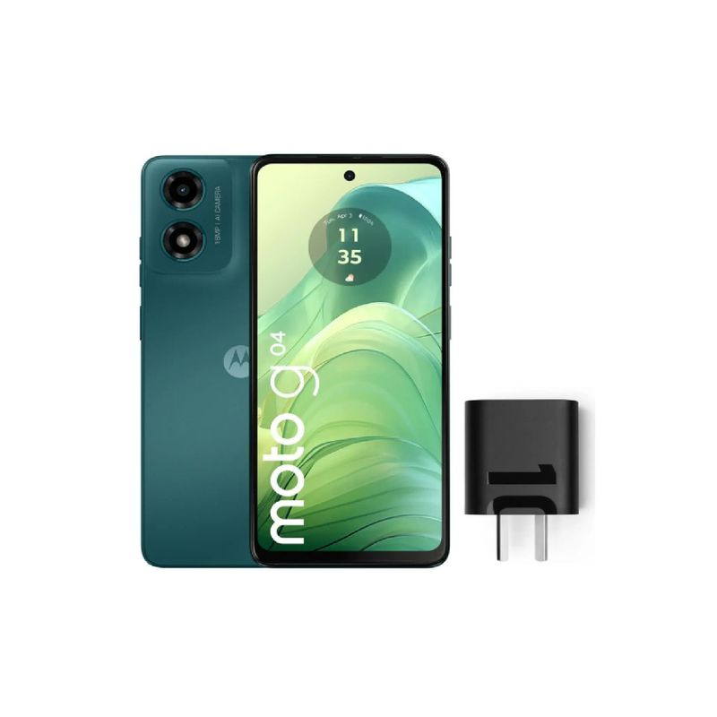 MOTOROLA - Motorola Moto G04 64BG 4RAM Verde Aurora