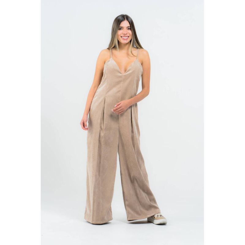 FREYDA - Palazzo Casual Dama Enterizo Mono Jumpsuit Holgado Freyda_.