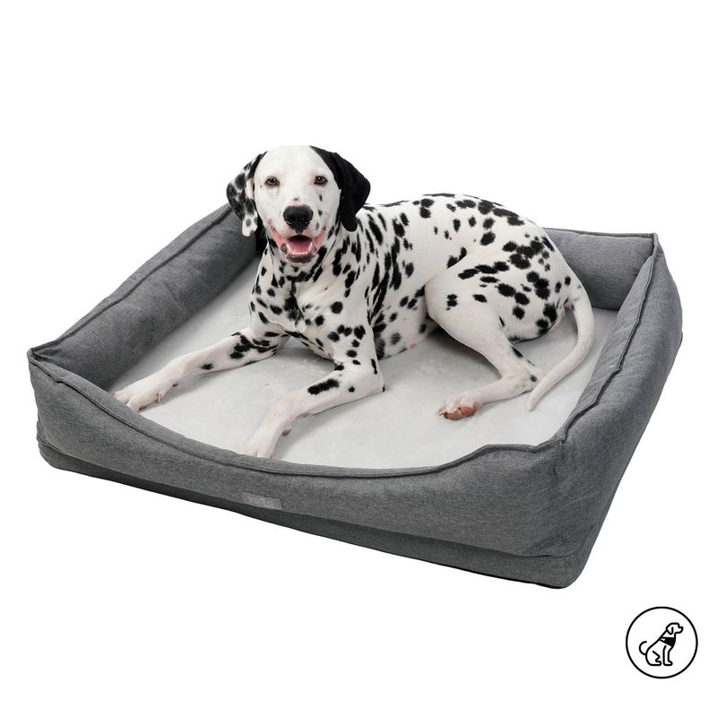 TOTTO - Cama para Perro Dante L Gris