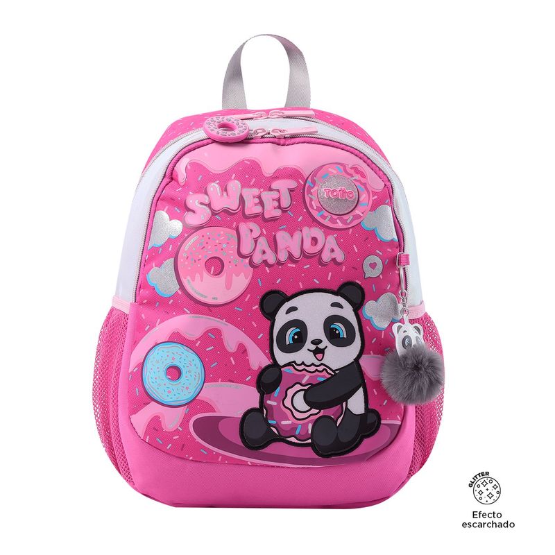 TOTTO - Morral para Niña Sweet Panda S Rosado