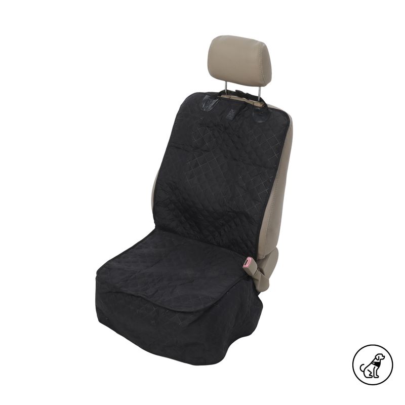 TOTTO - Protector de carro para mascotas Silla Copiloto Jaunts Negro