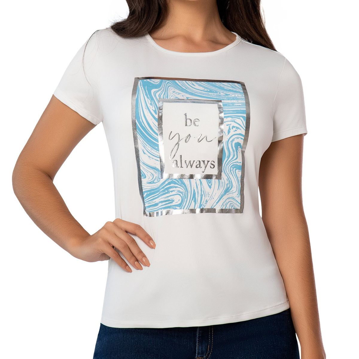 CROYDON - Camiseta Sol Blanco Croydon para Mujer