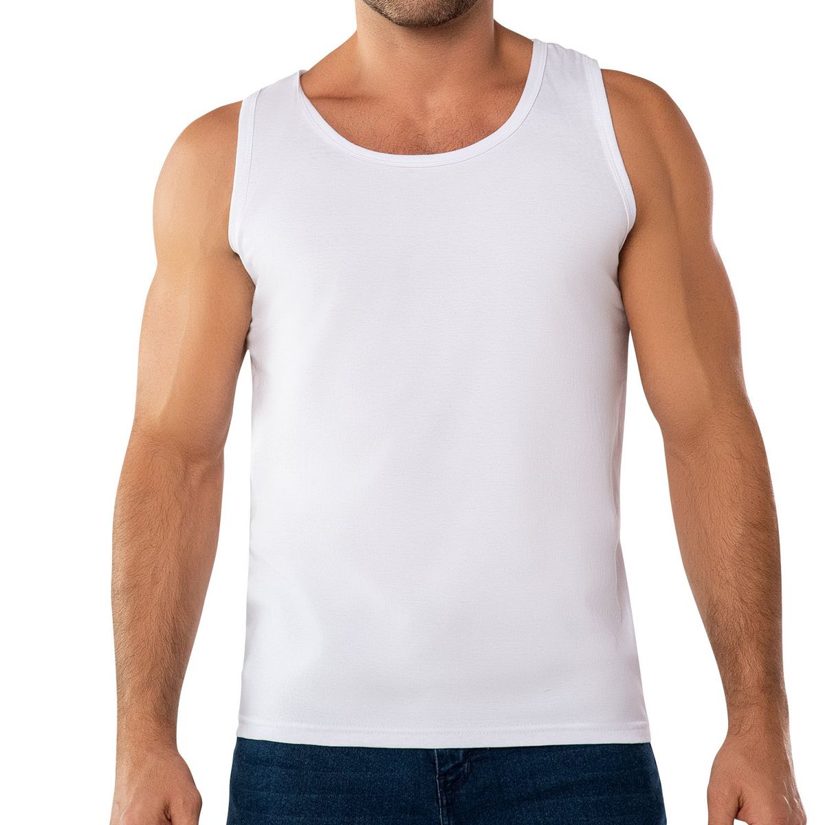CROYDON - Camiseta Esqueleto Pack X2 Blanco Croydon para Hombre