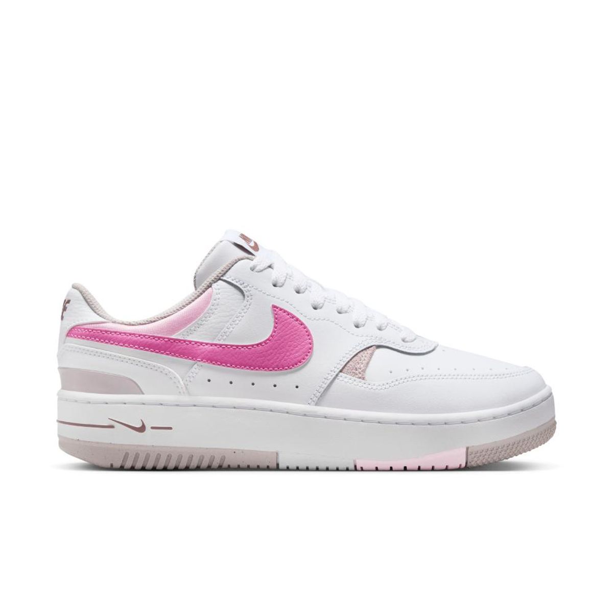 NIKE - Tenis Nike Gamma Force Mujer-Blanco/Rosa