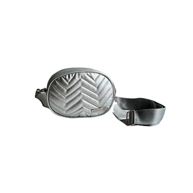 OCLOCK - Riñonera Tea Plateado
