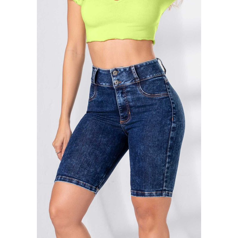 MARKETING PERSONAL - Capri Mujer Azul Oscuro Mp 2134