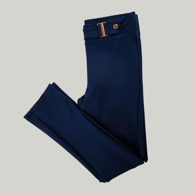 L Y H - Leggins Para Mujer Azul Marca L&H